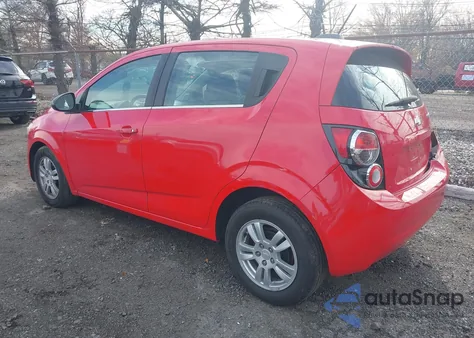 2015 Chevrolet Sonic Lt Auto из США, поврежденный, VIN 1G1JC6SGXF4194667